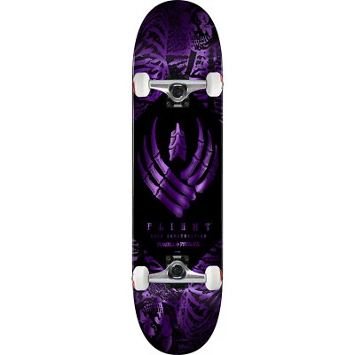 Conjunto de monopatín Powell Peralta Flight 309 lámina esqueleto púrpura 9,0" x 32,45 Foto 1 de 4