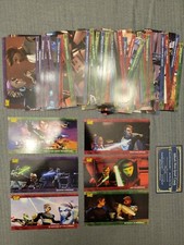 2009 Topps STAR WARS The Clone Wars WIDEVISION BASE CARD SET OF 80 plus preview 