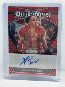 Xavier Woods Red /99 Superstar Autographs Auto 2024 Panini Prizm WWE SA-XWD - Bild 1 von 2