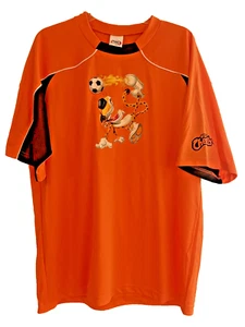 Camiseta de fútbol vintage Cheetos Chester Cheetah naranja grande difícil de encontrar - Imagen 1 de 5