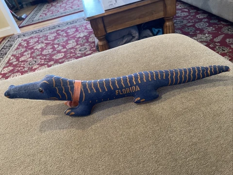 Vintage Florida Gators PLUSH Figure SHERAM PUPPET Mascot 19” Long (SP) Cover