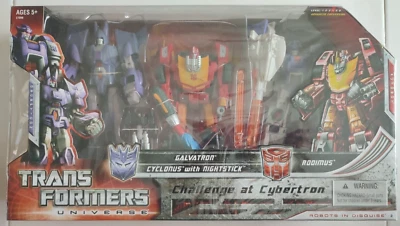 Transformers Universe Challenge at Cybertron Set Rodimus Galvatron Nightstick - Image 1 of 4