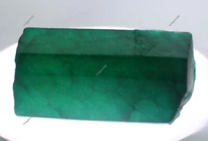 290 Ct Natural Emerald Huge Rough Earth Mined Certified Green Loose Gemstone Lot - Picture 1 of 13