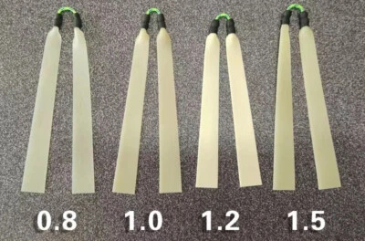 Heavy Pull 1.5MM Bow Fishing Slingshot Replacement Latex Flat Rubber Band - Image 1 of 4