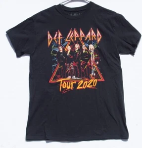 Def Leppard - Medium schwarz Konzert Band Rock T-Shirt Rock Musik 2020 Tour Erwachsene - Bild 1 von 4