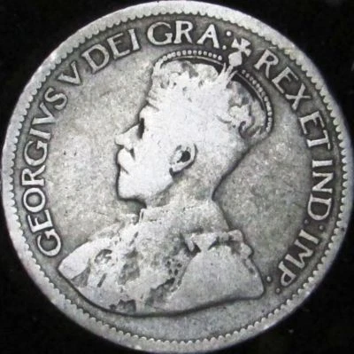 1931 VG+ Canada Silver 10 Cents - KM# 23A - JG - Image 1 of 2