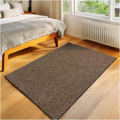 Koeckritz Soft Frieze Brown Area Rug | 25 oz | Custom Sizes for Any Room - Image 1 of 4