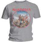 Iron Maiden Trooper Vintage Circle Official Tee T-Shirt Mens Unisex
