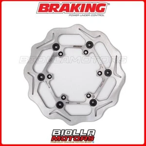 WL4010 FRONT BRAKE DISC SX BRAKING YAMAHA YZ 125 2005 - FLOATING WAVE W-FL - Picture 1 of 5