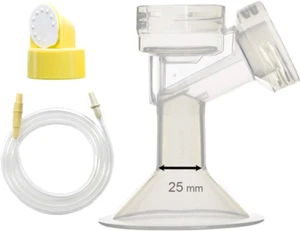 Tubing and Breast Pump Kit Includes 25mm Breastshield Valve Membrane Replacement - Picture 1 of 12