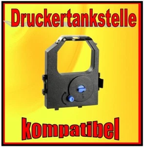 10x Compatible Ribbon IBM 2380 2390 2480 2490 Nylon HD Black 8,0mm X 1,8m New - Picture 1 of 3