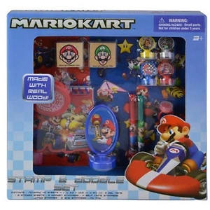 MARIO BROTHERS+FRIENDS STAMPERS OF MARIO,LUIGI,YOSHI,AND DONKEY KONG DOODLE SET - Picture 1 of 4