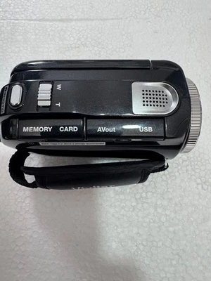 Vivitar DVR 910HD Video Camera Camcorder Black w 8GB Memory Card Tested Works - Image 1 of 3