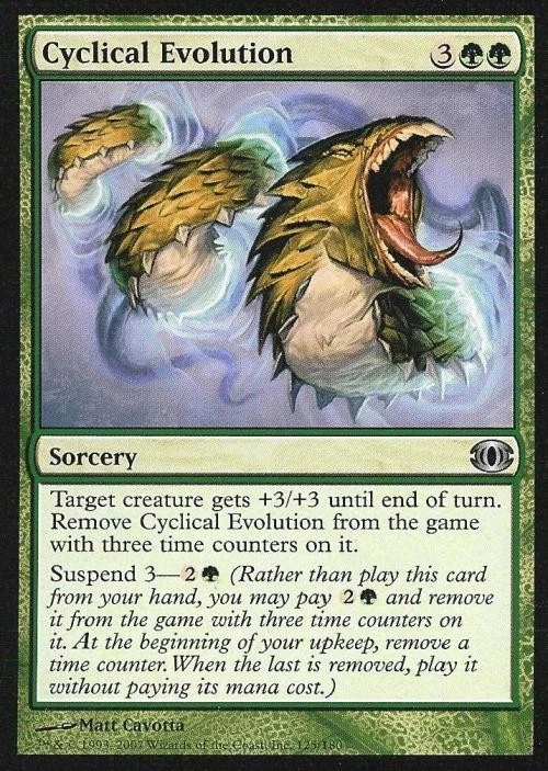 Cyclical Evolution - Medium Play MTG Futuresight - Image 1 of 1