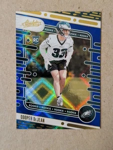 Panini Absolute 2024 - Rookies Cooper DeJean #140 Blue Diamonds /199 (RC) - Photo 1 sur 3