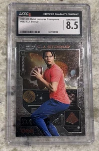 2023 UD Metal Universe Champions #062 C.J. Stroud, CGC GRADED 8.5 - Bild 1 von 2