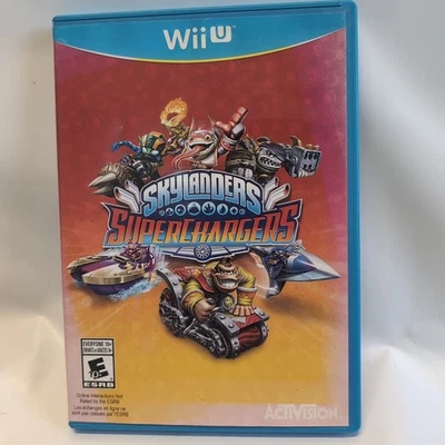 Nintendo Wii U - Skylanders Superchargers Cib - Tested - Free Shipping Game Only - Image 1 of 4