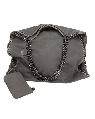 Bolso de Mano Stella Mccartney Falabella en Poliéster Reciclado Mujer Gris Talla Única Foto 1 de 4