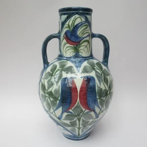 Laurence McGowan, large studio pottery stoneware twin handled vase - Picture 1 of 8