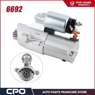 Starter 6692 for Ford Edge Flex Taurus Lincoln MKS MKT MKX 2007-2018 3.5L 3.7L - Image 1 of 4