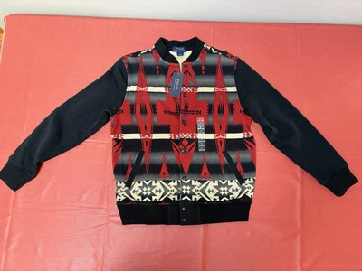 Polo Ralph Lauren Boys’ Native Aztec Pattern Bomber Jacket Size Large Nwt - Image 1 of 4