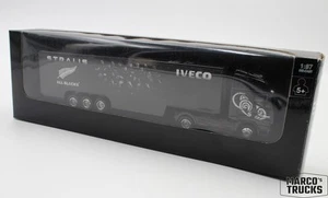New-Ray Iveco Stralis box semi-trailer truck "All Blacks" approx. 1:87 /U281 - Picture 1 of 1