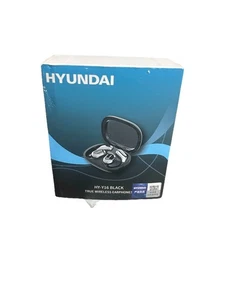 Hyundai True Wireless Earphones HY-Y16 BLACK (BRAND NEW) - Picture 1 of 2