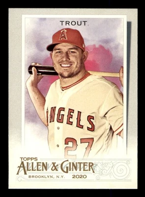2020 Topps Allen & Ginter #85 Mike Trout - Image 1 of 2