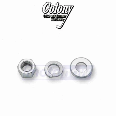 Colony Axle Nuts and Wahser Kit for 1980-1983 Harley Davidson FLT Tour Glide ou - Image 1 of 4