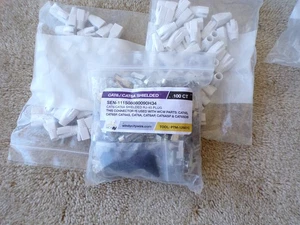 RJ45 Cat6 - Bag of 100 Plugs ethernet cable ends Network crimp-100 Pcs @c5 - Afbeelding 1 van 7
