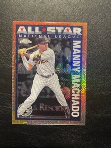 2025 Topps Series 2 1990 Chrome All-Star Silver Pack Manny Machado #90ASC-44 - Picture 1 of 2