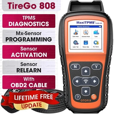 2025 OTOFIX MaxiTPMS 808 Auto Programmation MX-Sensor Capteurs TPMS diagnostics - Image 1 of 4