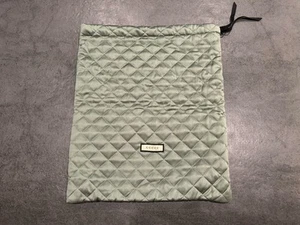 Authentic GUCCI Padded Quilted Satin Green Sage Dust Bag 12 X 15 Inch - Picture 1 of 4
