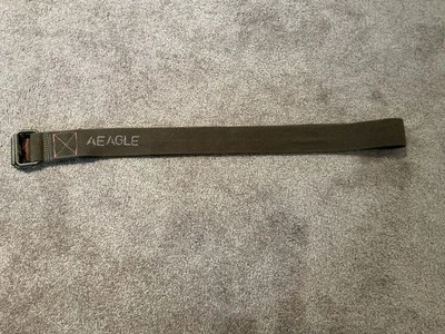 Cinturón anillo D American Eagle verde ejército - talla 32 Foto 1 de 2