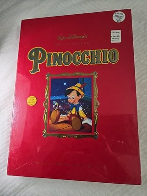 Walt Disney Masterpiece Pinocchio VHS Exclusive Deluxe Video Edition Foto 1 de 4