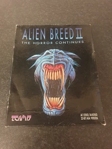 Alien Breed 2 The horror continues Amiga - Complete Big Box Game UNTESTED - Afbeelding 1 van 13