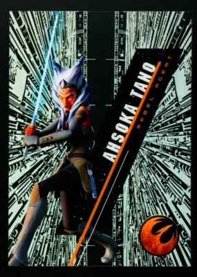 AHSOKA TANO 2016 Topps Star Wars High Tek Pattern 3 Form 1 #SW-36 C1 - Image 1 of 2