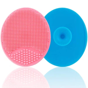 Baby Bath Brush, Baby Cradle Cap Brush, Silicone Massage Brush, Silicone Scrubbe - Picture 1 of 8