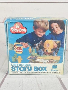 Vintage 1975 Kenner Play-Doh Modeling Set Little Bo Peep Story Box Sealed - Picture 1 of 10