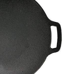 Premium Cast Iron Stovetop Grill Pan Korean BBQ Roasting Plate
