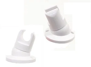 SUPPORTO A MURO PER DOCCIA DOCCETTA ORIENTABILE UNIVERSALE BIANCO - Foto 1 di 2
