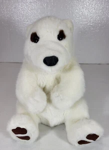 Polar Bear Plush Hand Puppet, Dakin Possibly, 13" - Picture 1 of 5