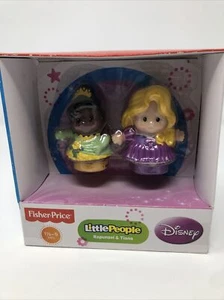 Fisher Price Little People Disney Rapunzel And Tiana - Picture 1 of 4