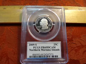 United States PCGS PR69DCAM Quarter 25c - 2009-S - Northern Mariana Islands - Picture 1 of 3