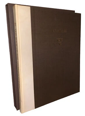 SIGNED, LIMITED EDITIONS CLUB, THE BOOK OF THE PROPHET ISAIAH, CHAIM GROSS - Image 1 of 4