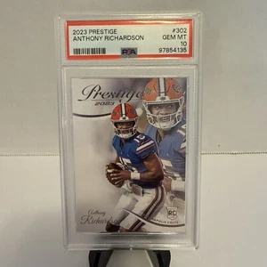 2023 Panini Prestige Rookies Anthony Richardson #302 PSA 10 GEM MT Rookie RC - Picture 1 of 2