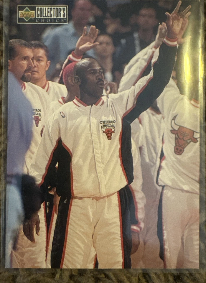1997-98 Collector's Choice Michael Jordan #394 BASKETBALL Chicago Bulls - Image 1 of 2