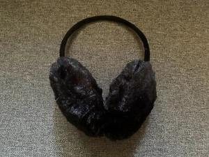 Ohrschutz Pelz schwarz Einheitsgröße - Bild 1 von 1