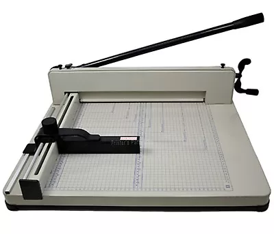 MANUAL PAPER CUTTER 17″ MODEL 858-A3 Guillotine Paper Cutter  - Image 1 of 2