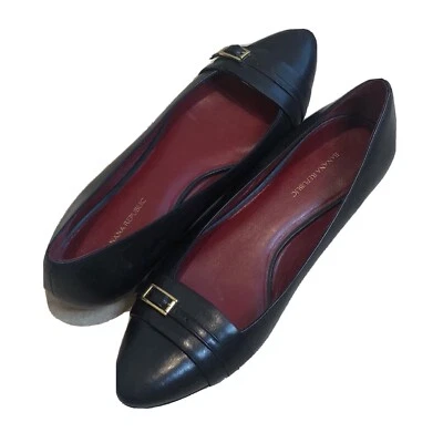 Banana Republic Black Flats 7 Foto 1 de 4
